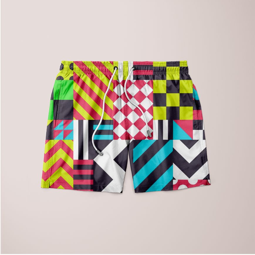 Colorful Pattern 3 Shorts