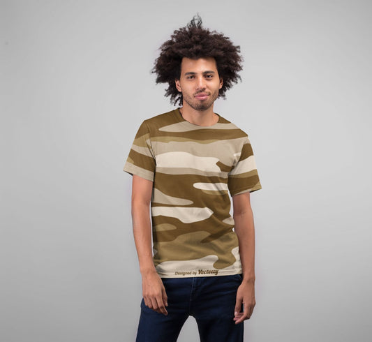 DD Multicam Background Premium Sublimation Adult T-Shirt