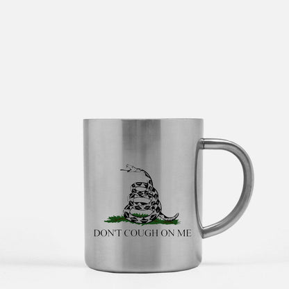 Don T Cough On Me Corona Virus Covid Gold & Silver Mug