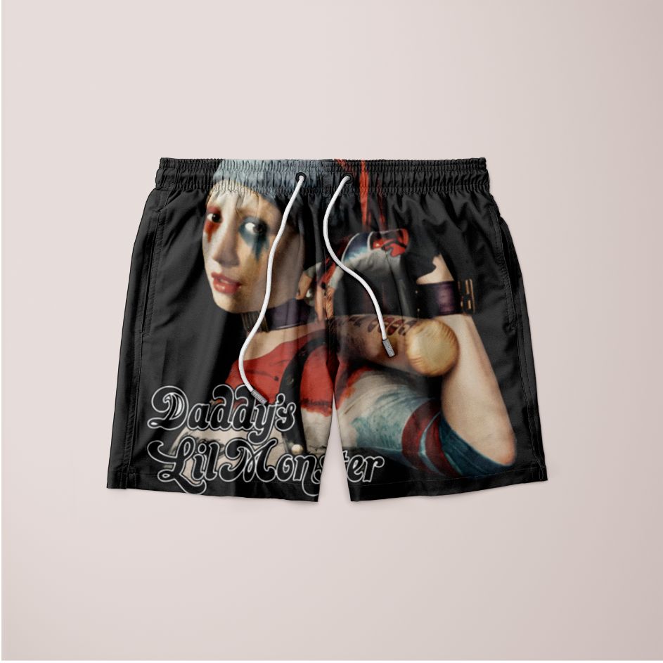 Daddy's Lil Monster T-Shirt Shorts