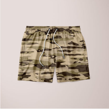 Desert Camouflage Pattern Plakat Shorts