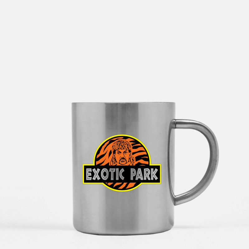 Exotic Park Gold & Silver Mug