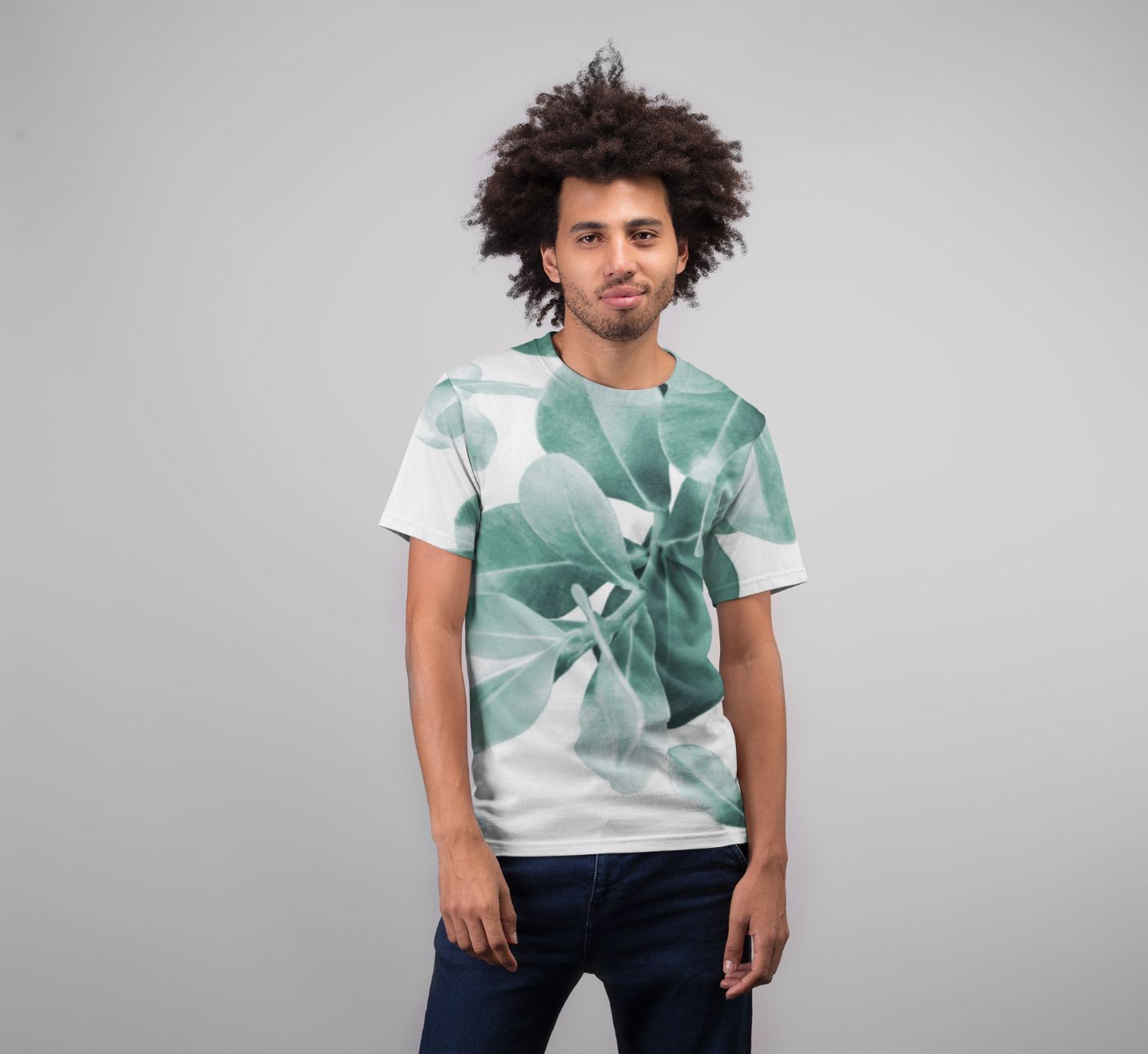 Ficus Leaves Dream Premium Sublimation Adult T-Shirt