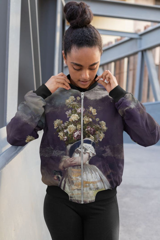 Flowers Bomber Jacket