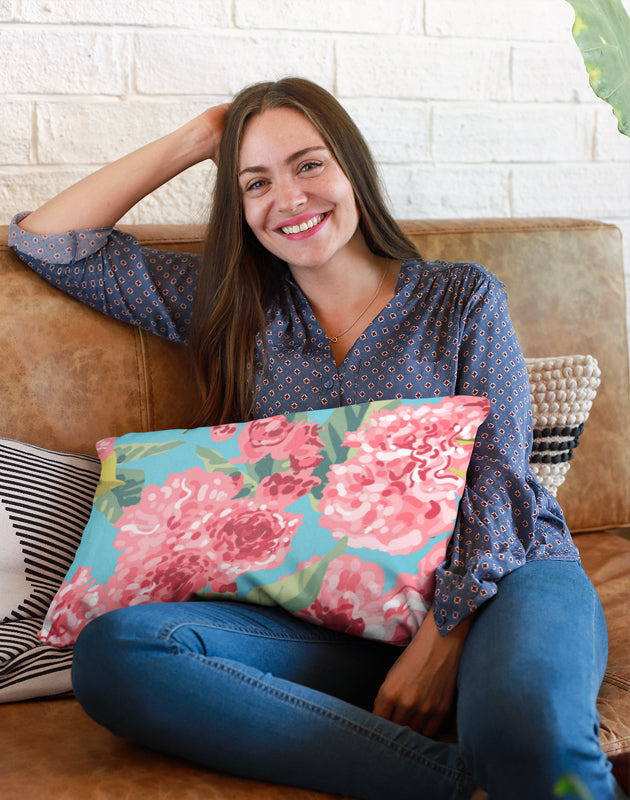 Freesia Rectangle Pillow