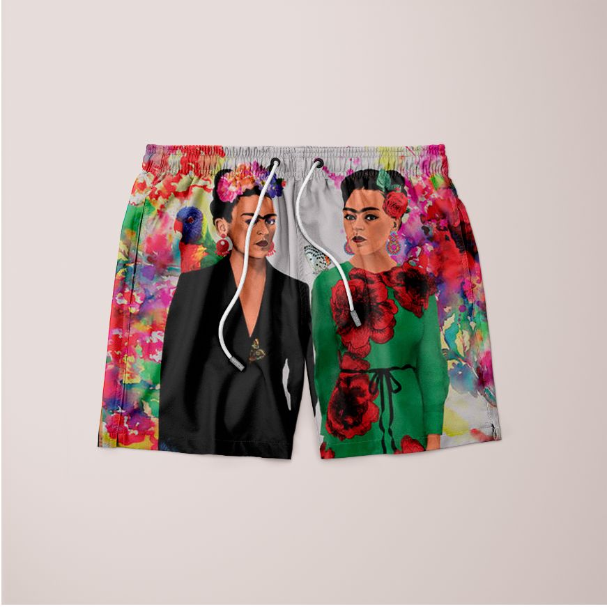 Frida Kahlo Lovers Shorts