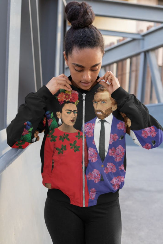 Frida & Gogh Bomber Jacket