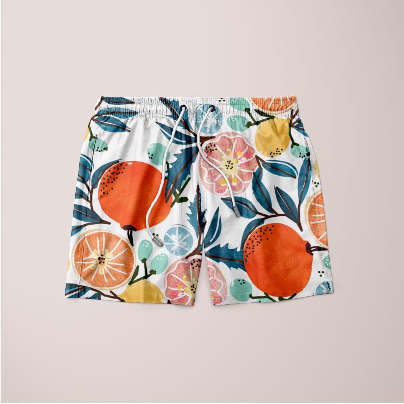 Fruit Shower Poster (2) Shorts