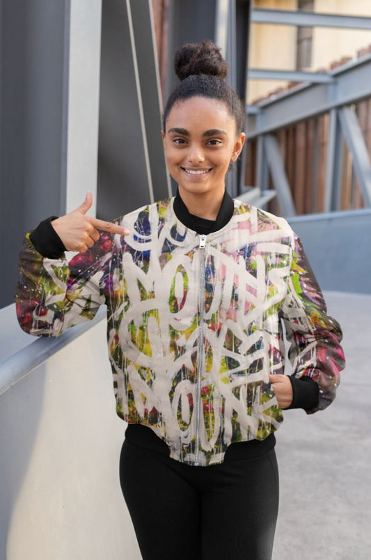 Graffti Bomber Jacket