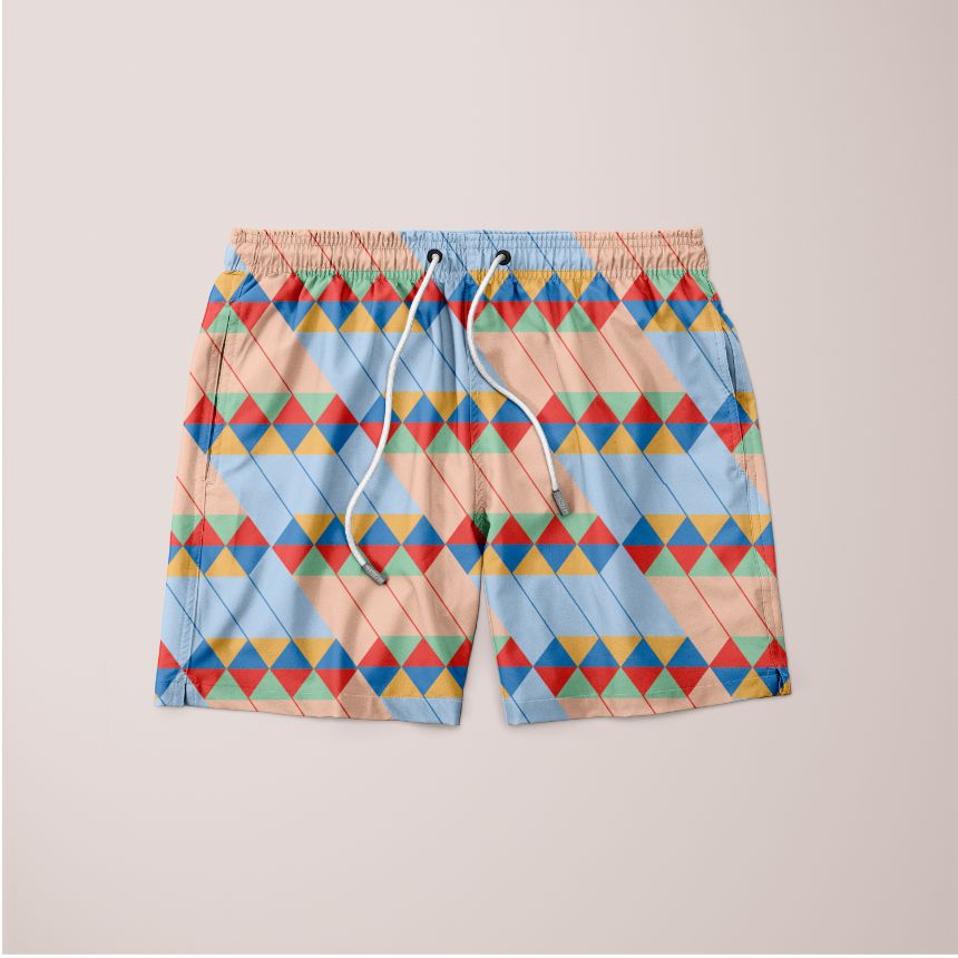 Graphic Pattern (2) Shorts