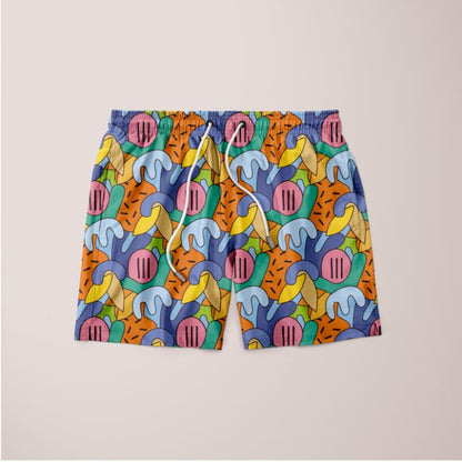 Graphic Pattern (6) Shorts