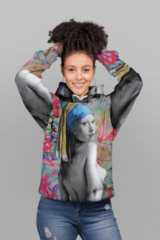 Griet Street Art UNISEX Sublimation Hoodie