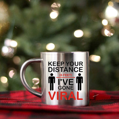 I Ve Gone Viral Gold & Silver Mug