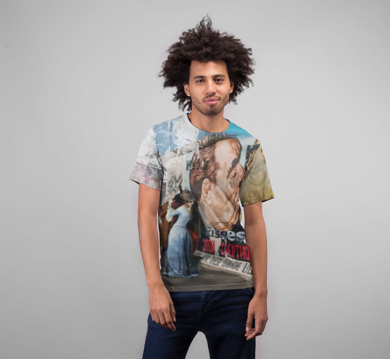 Kisses Premium Sublimation Adult T-Shirt