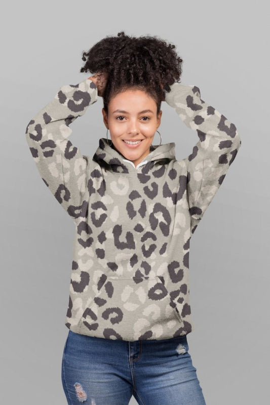 Leopard Pattern UNISEX Sublimation Hoodie