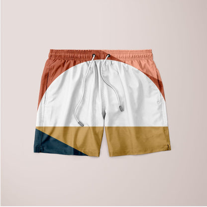 Mid Century Modern Sunrise  Shorts