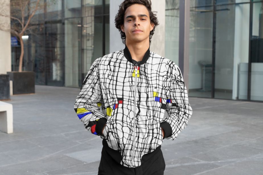 Mondrian 3 Bomber Jacket