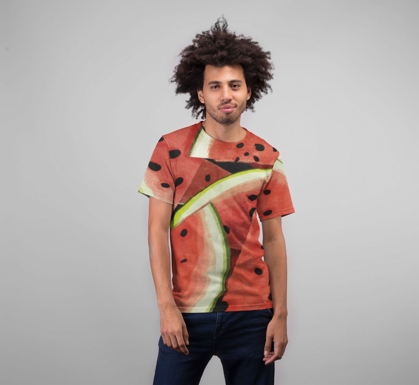 MelonPattern Premium Sublimation Adult T-Shirt