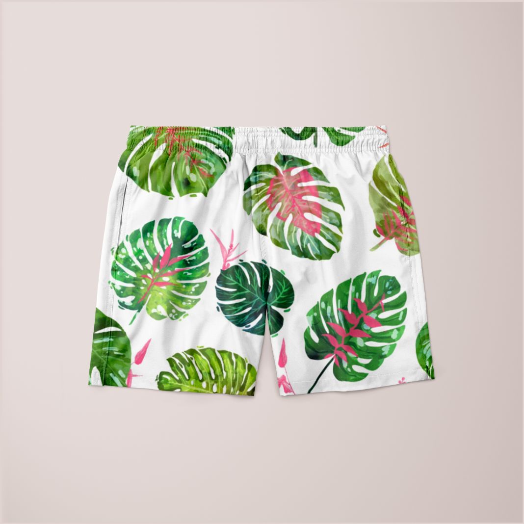 Monstera Love II Poster (2) Shorts