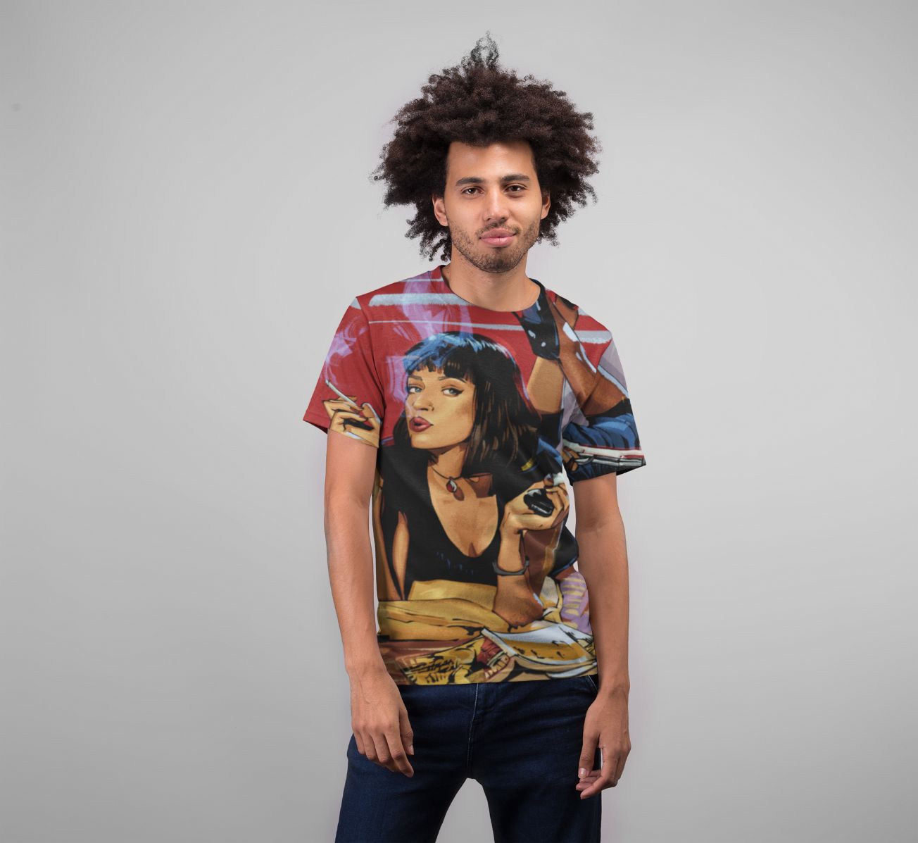 Pulp Fiction Premium Sublimation Adult T-Shirt