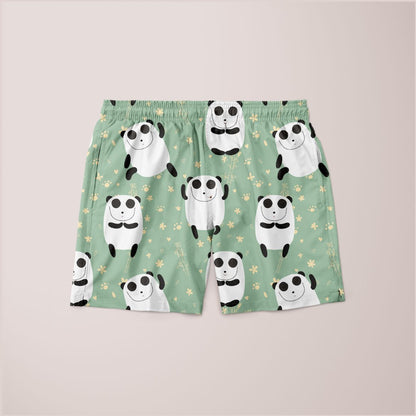 Panda Pattern Shorts