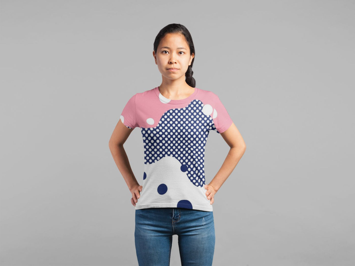 Polka Dots 3 Classic Sublimation Women's T-Shirt