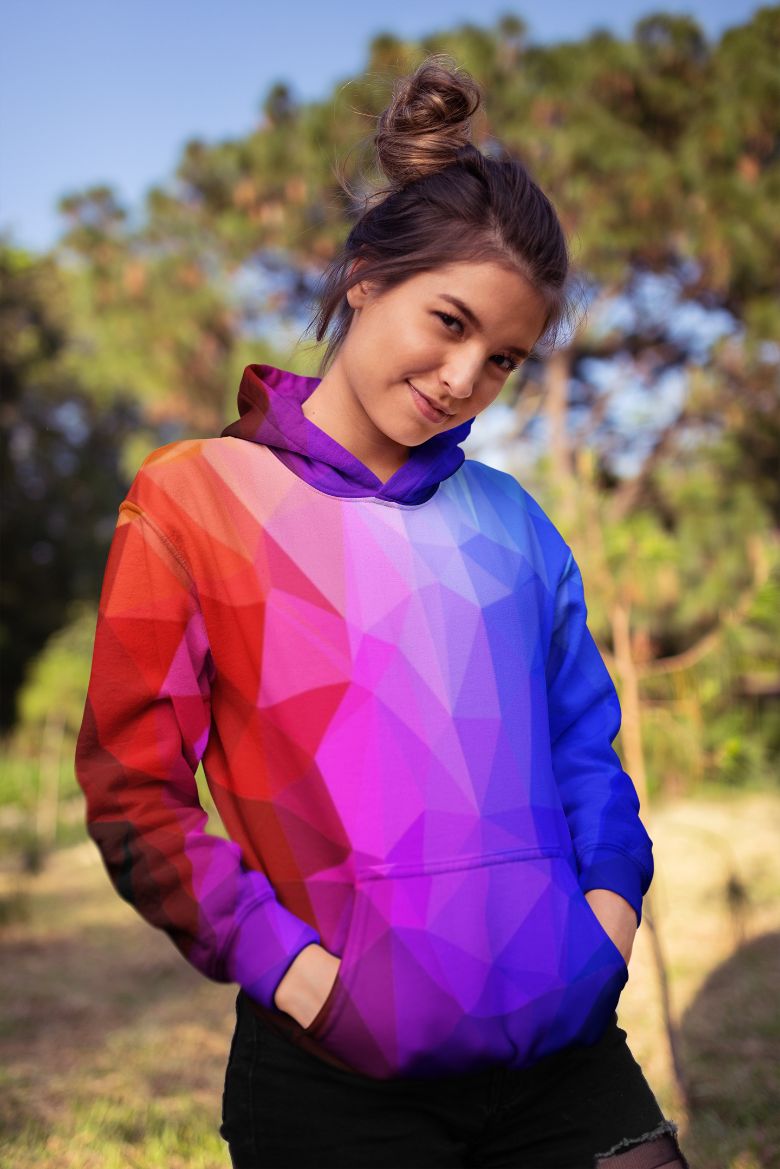 Abby's Tract Female Sublimation Hoodie