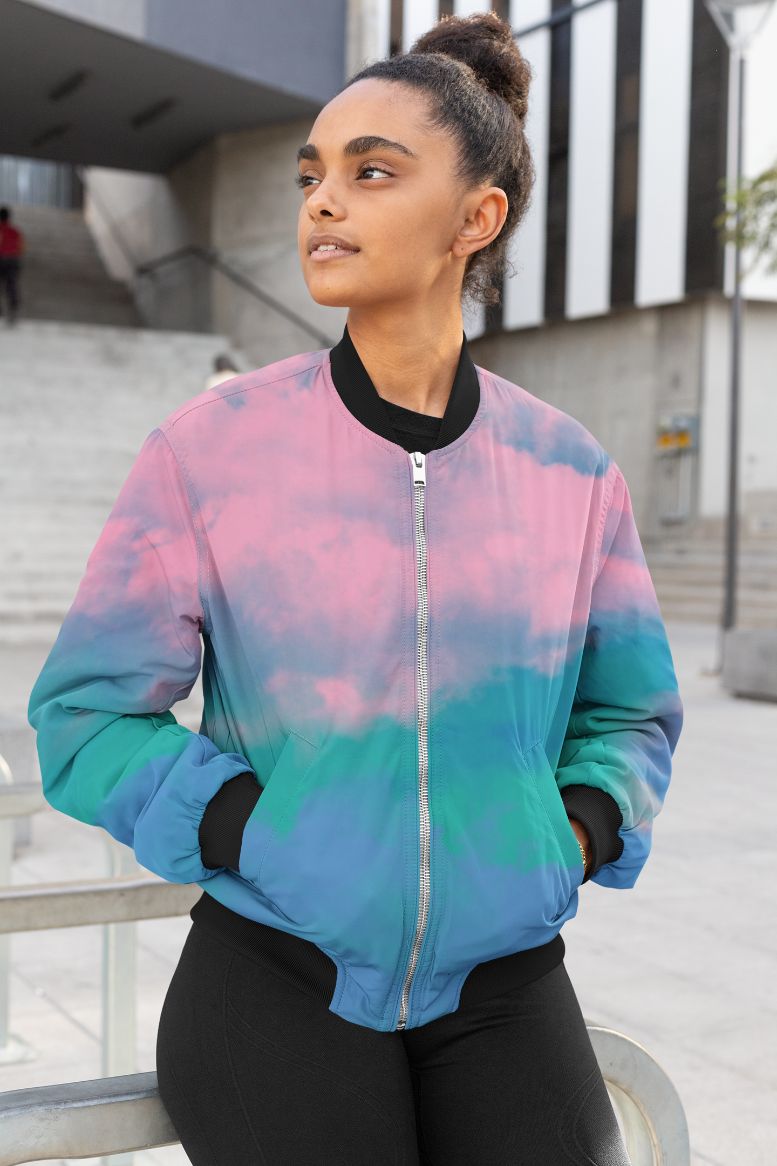 Alpine Sky Female Bomber Jacket