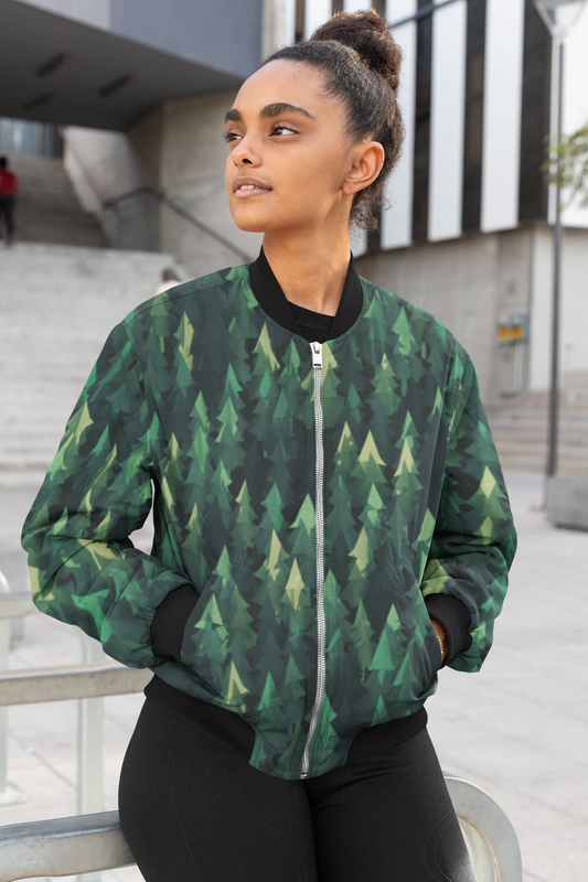 Billion Tree Female Bomber Jacket