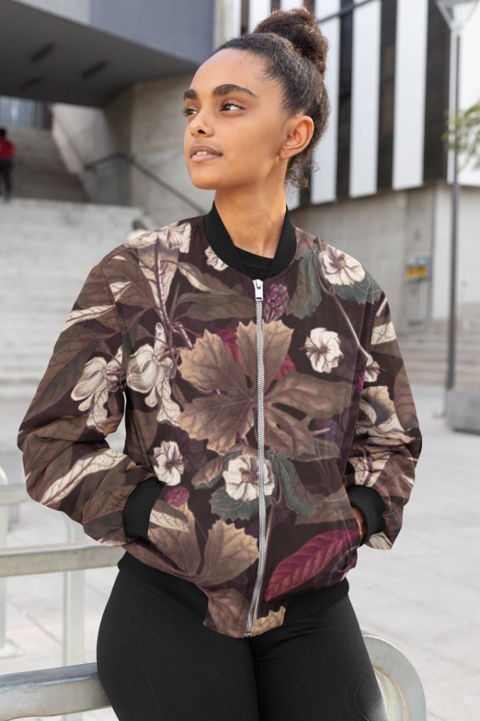 Denurig Female Bomber Jacket