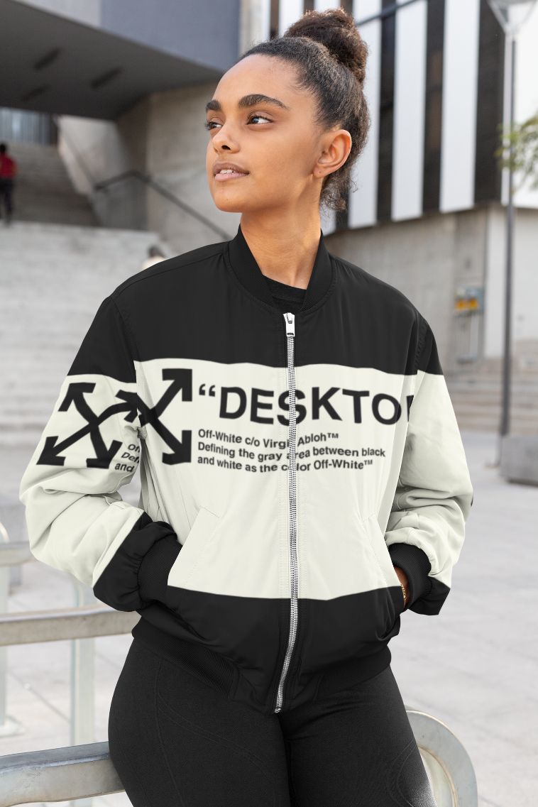 Desktop Female Bomber Jacket