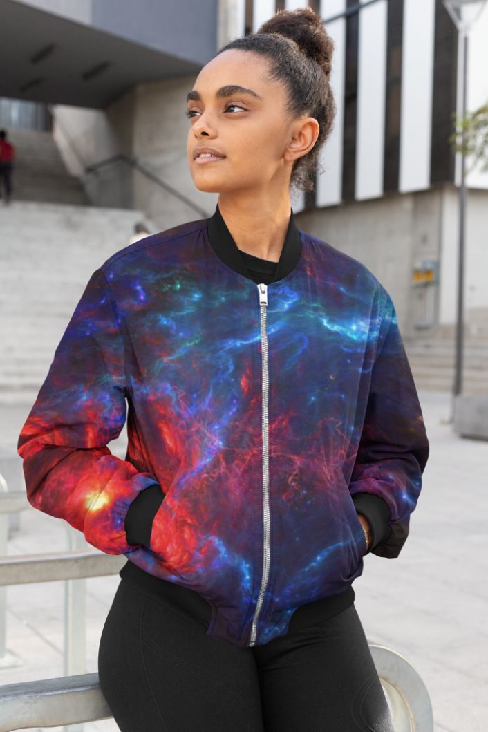 Fable Galaxy Female Bomber Jacket