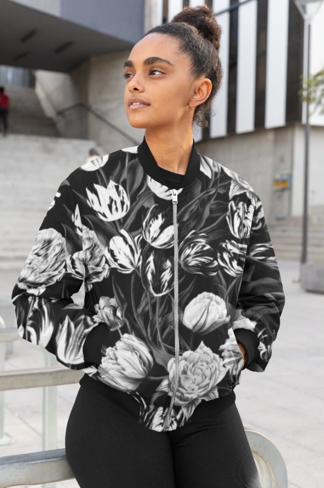 Flamaell Female Bomber Jacket