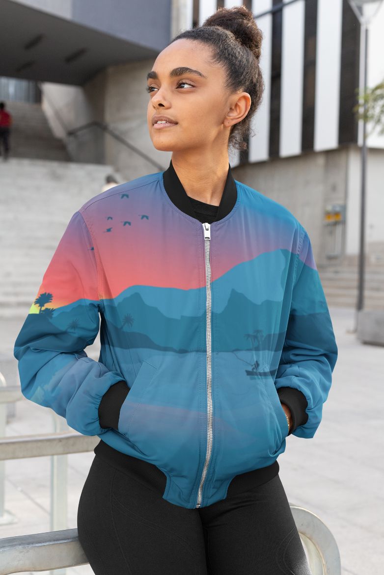 Formed Nature Female Bomber Jacket