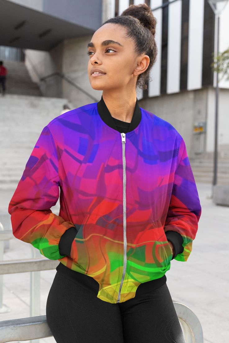 Gelatine Female Bomber Jacket