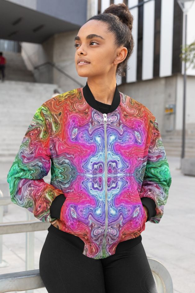 Lumen Female Bomber Jacket