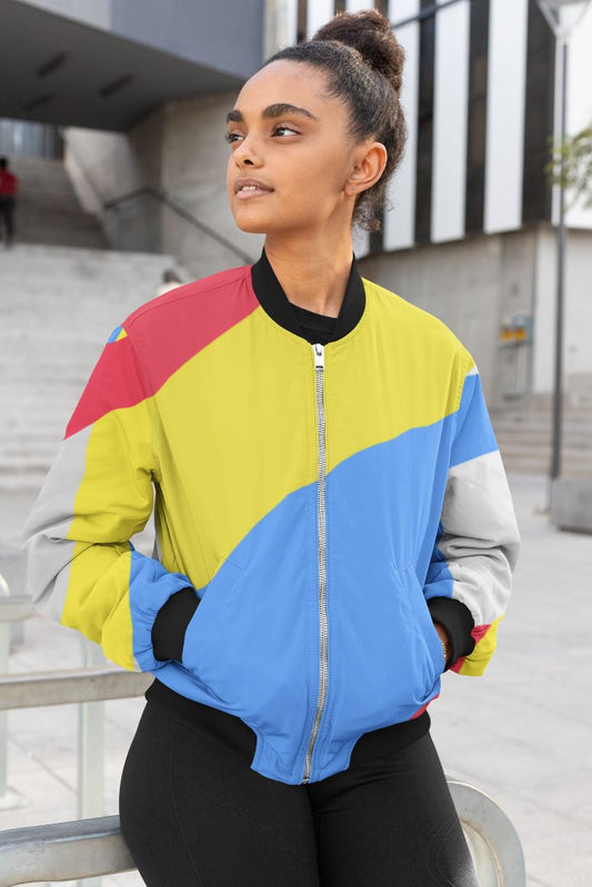 Magical Art Female Bomber Jacket