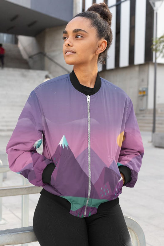 Magical Night Female Bomber Jacket