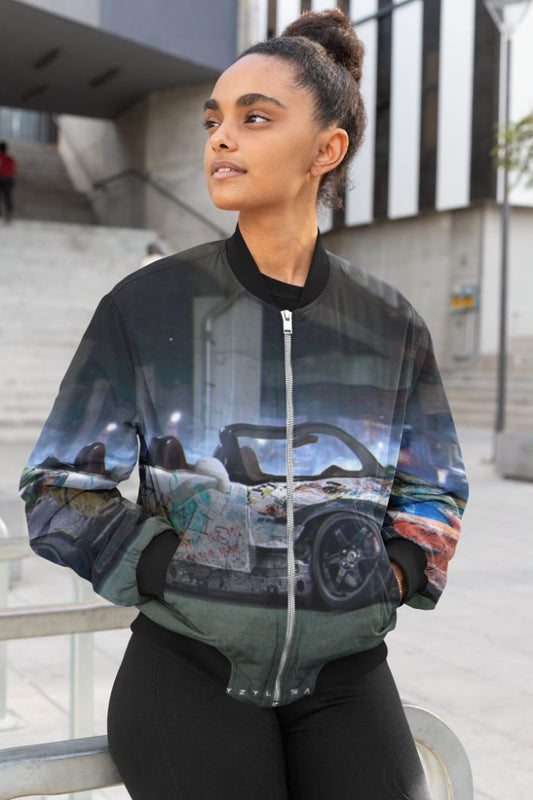 Ortr Female Bomber Jacket