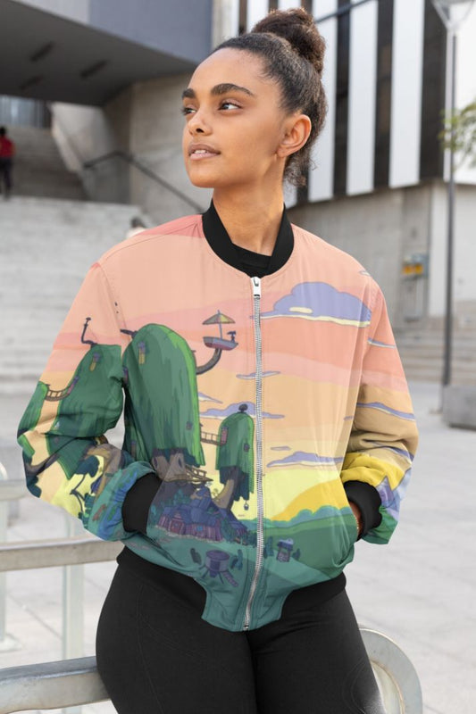 Relay Nature Female Bomber Jacket