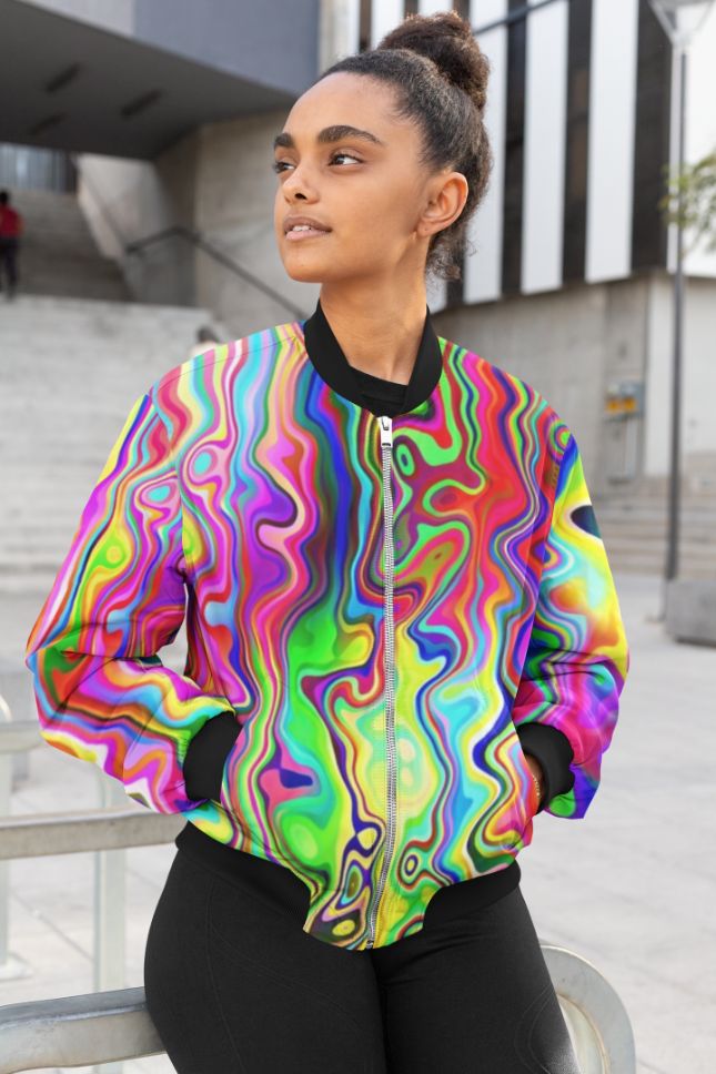 Spectraglyph Female Bomber Jacket