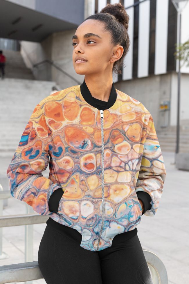 The Firestarter Female Bomber Jacket