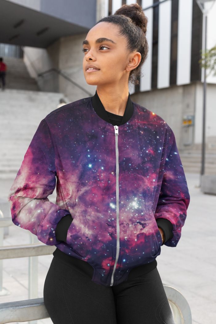 Thread Galaxy Female Bomber Jacket