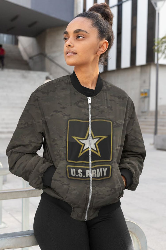 USA Army Grudge Female Bomber Jacket