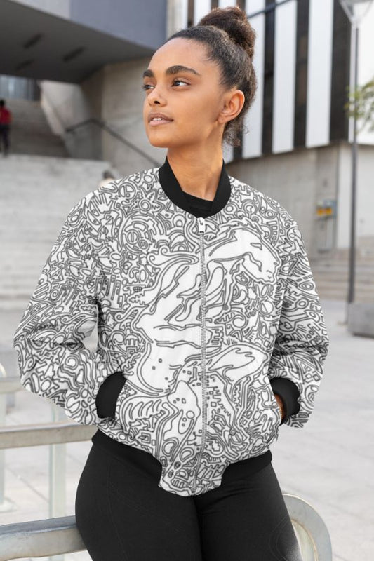 Velocilith Female Bomber Jacket