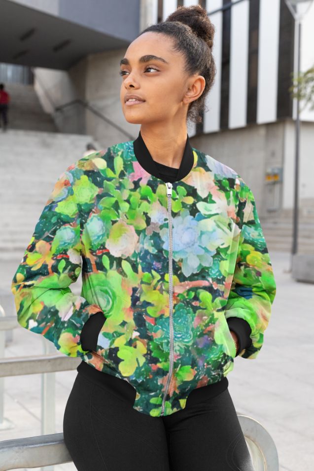 Venegen Female Bomber Jacket