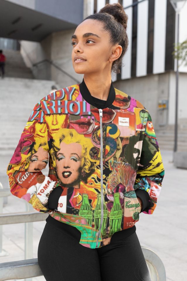 Warhol Female Bomber Jacket