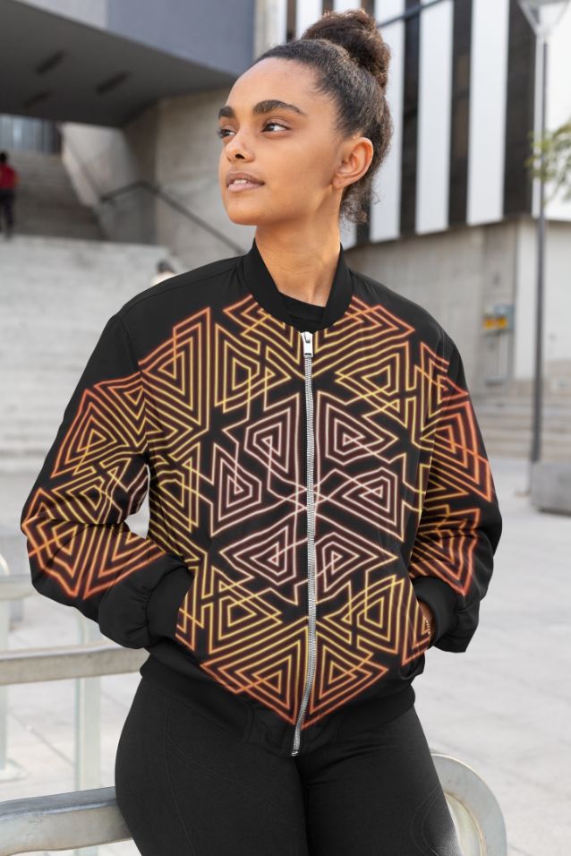 Warrenthesis Female Bomber Jacket