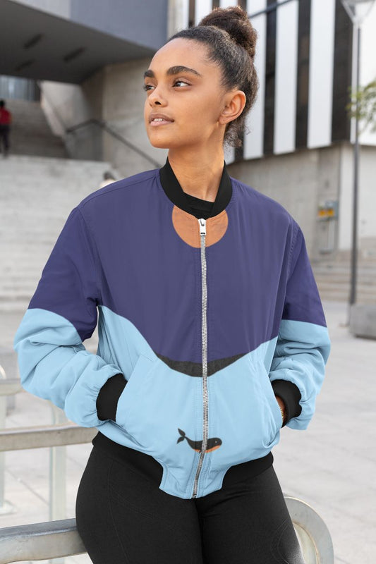 Whale Female Bomber Jacket