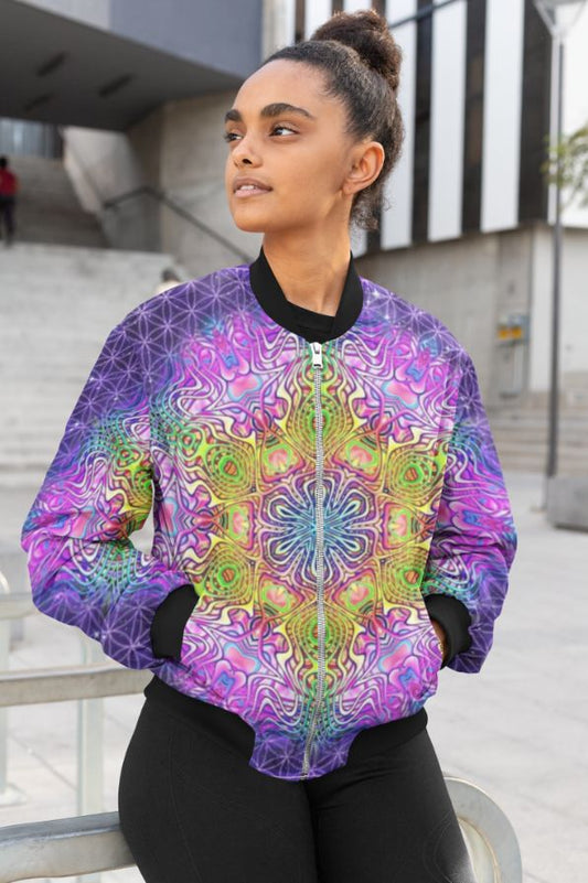 Yoga Ma Female Bomber Jacket